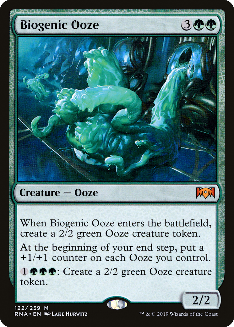 Biogenic Ooze (RNA-122) [Ravnica Allegiance]