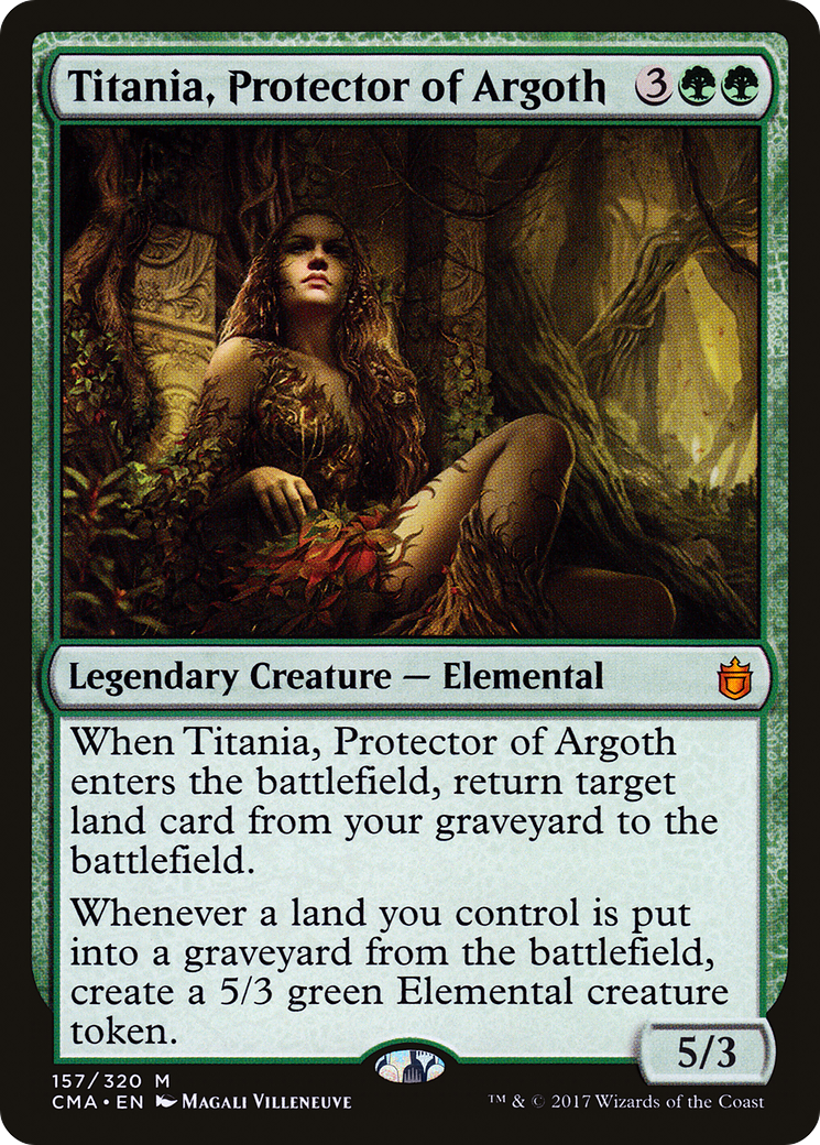 Titania, Protector of Argoth (CMA-157) [Commander Anthology]
