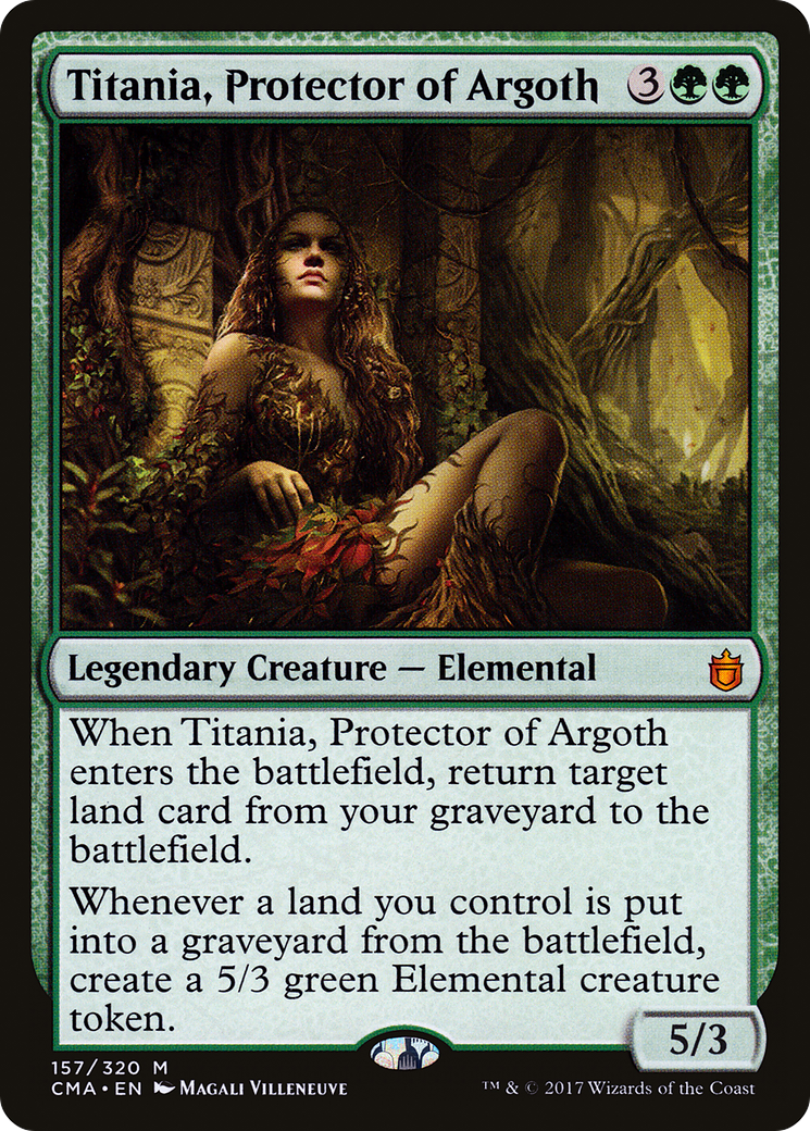 Titania, Protector of Argoth (CMA-157) [Commander Anthology]