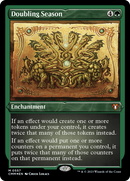 Doubling Season (CMM-557) [Commander Masters] Etched Foil