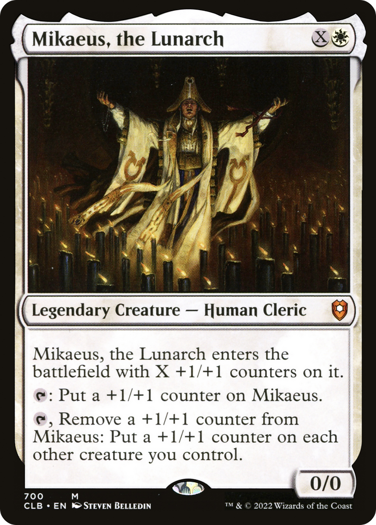 Mikaeus, the Lunarch (CLB-700) [Commander Legends: Battle for Baldur's Gate]