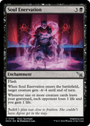 Soul Enervation (MKM-106) [Murders at Karlov Manor] Foil