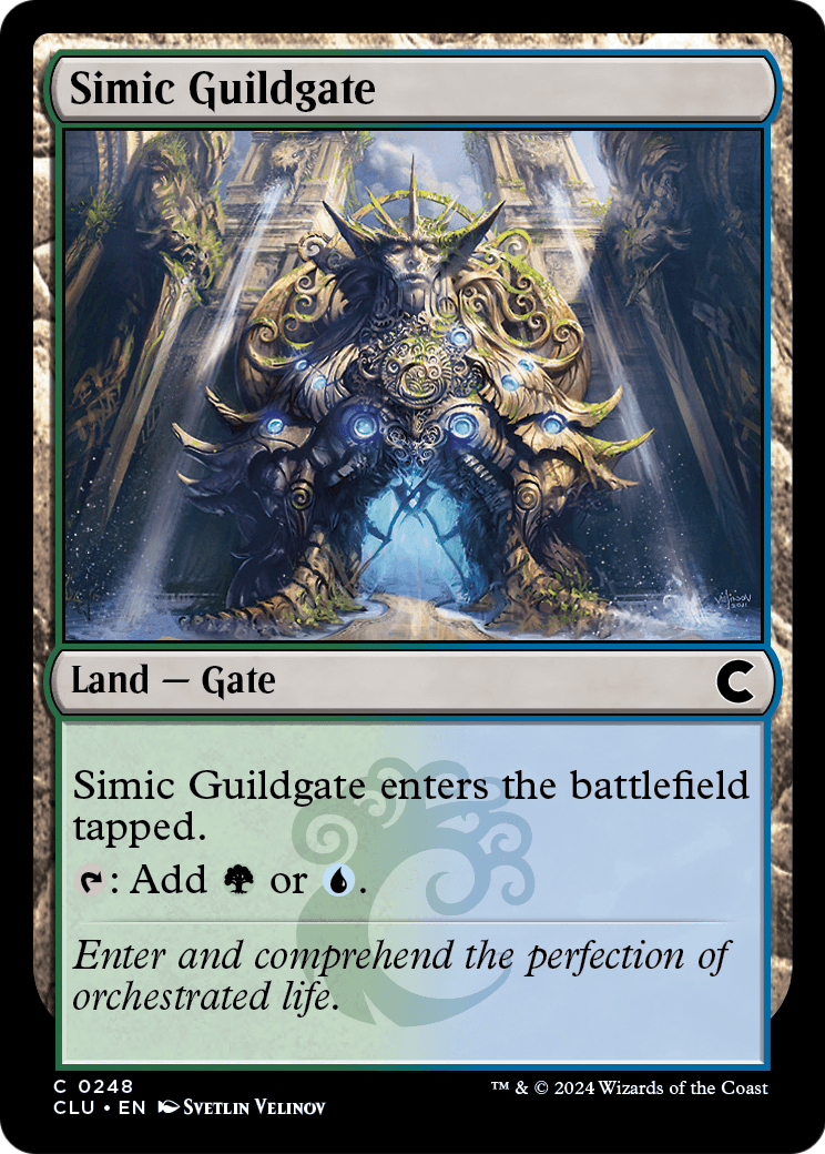 Simic Guildgate (CLU-248) [Ravnica: Clue Edition]
