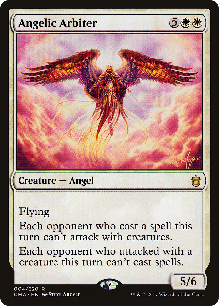 Angelic Arbiter (CMA-004) [Commander Anthology]