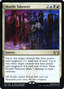Hostile Takeover (PRE-191) [Streets of New Capenna Promos] Foil