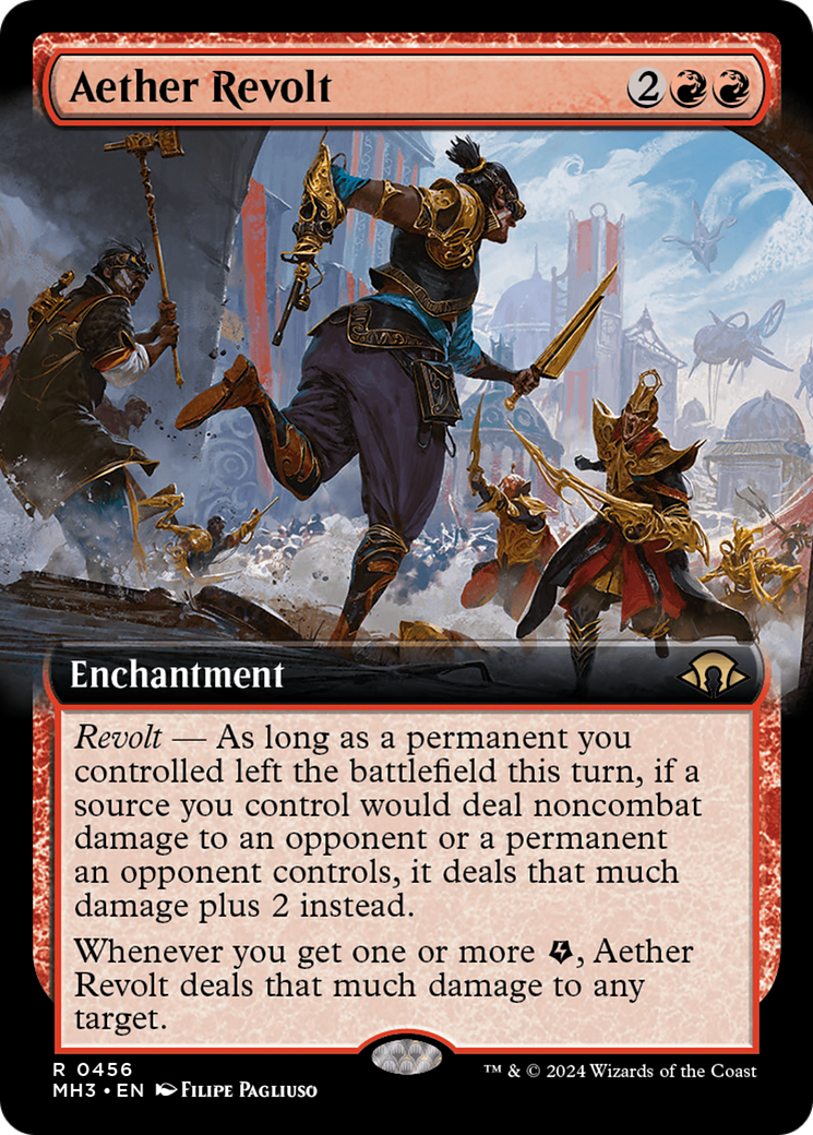 Aether Revolt (MH3-456) [Modern Horizons 3]: (Extended Art) Foil