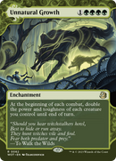 Unnatural Growth (WOT-062) [Wilds of Eldraine: Enchanting Tales]: (Showcase) (Borderless)