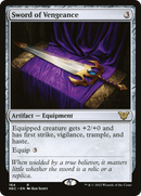 Sword of Vengeance (NEC-164) [Neon Dynasty Commander]
