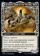 Reidane, God of the Worthy // Valkmira, Protector's Shield (KHM-300) [Kaldheim]: (Showcase) Foil