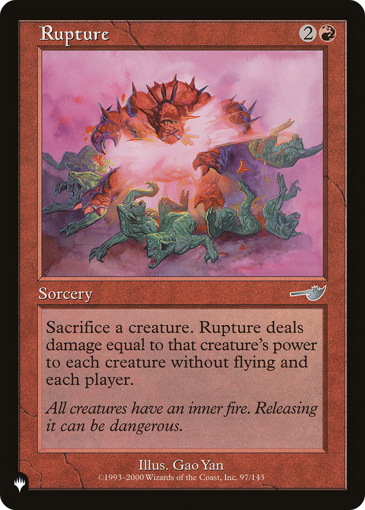 Rupture (LIST-NEM-97) [The List]