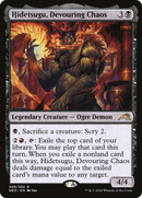 Hidetsugu, Devouring Chaos (NEO-099) [Kamigawa: Neon Dynasty] Foil