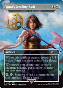 Staff of the Storyteller (SLD-1863) [Secret Lair Drop] / Yuna's Sending Staff (Borderless)