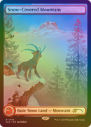 Snow-Covered Mountain (SLD-1476★) [Secret Lair Drop]: (Full Art) Foil