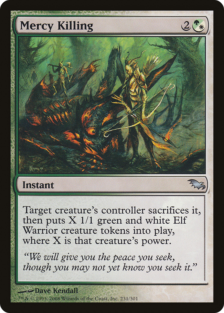 Mercy Killing (SHM-231) [Shadowmoor]