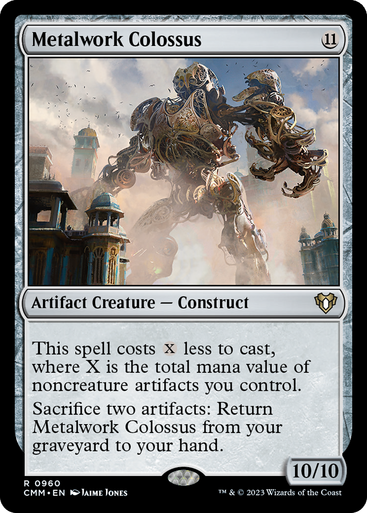 Metalwork Colossus (CMM-960) [Commander Masters]