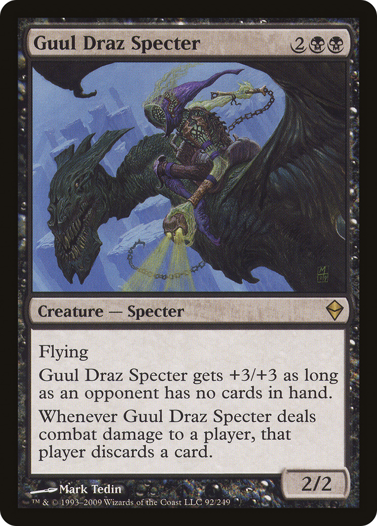 Guul Draz Specter (ZEN-092) [Zendikar] Foil