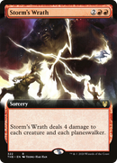 Storm's Wrath (Extended Art) (THB-322) [Theros Beyond Death]