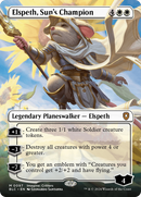 Elspeth, Sun's Champion (BLC-097) [Bloomburrow Commander] (Borderless)