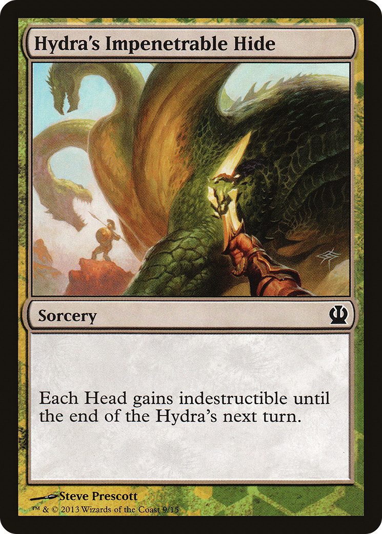 Hydra's Impenetrable Hide (HERO-009) [Face the Hydra]