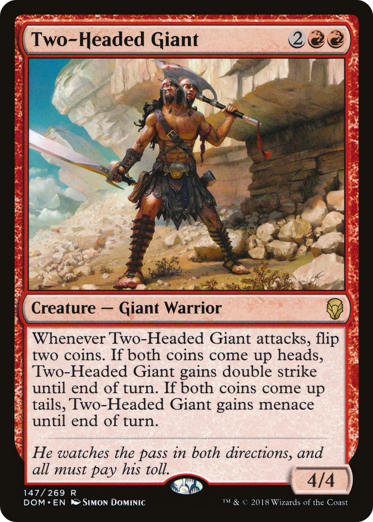 Two-Headed Giant (DOM-147) [Dominaria]