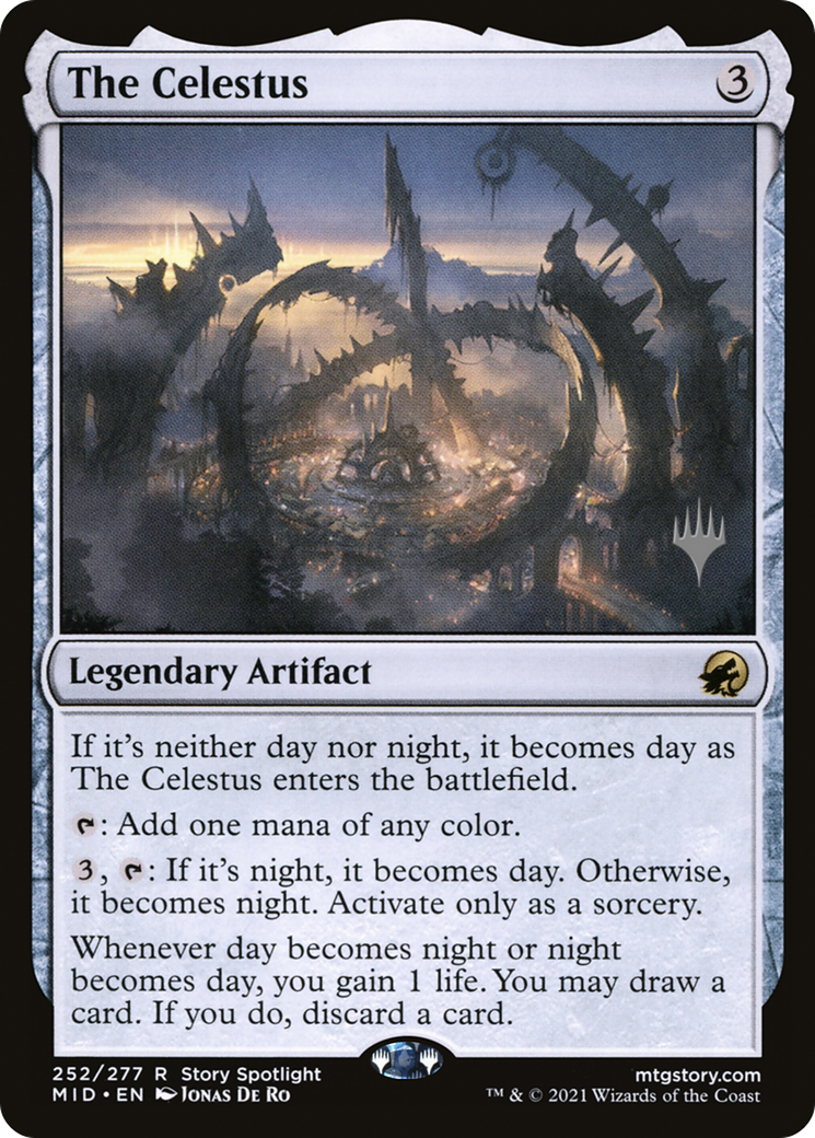 The Celestus (PPMID-252P) [Promo Pack: Innistrad: Midnight Hunt Promos]