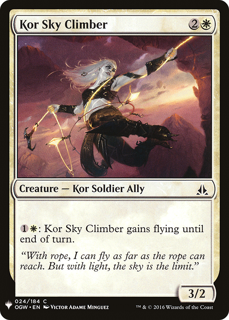 Kor Sky Climber (LIST-OGW-24) [The List]