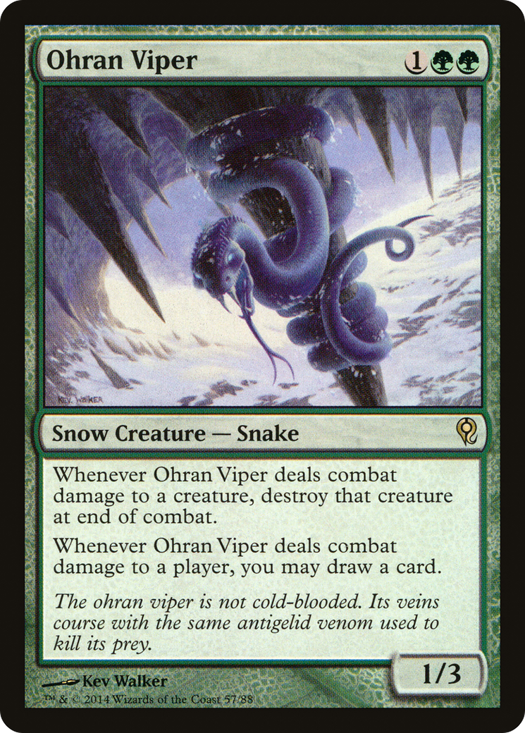 Ohran Viper (DDM-057) [Duel Decks: Jace vs. Vraska]