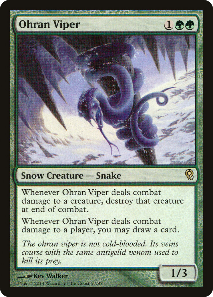 Ohran Viper (DDM-057) [Duel Decks: Jace vs. Vraska]