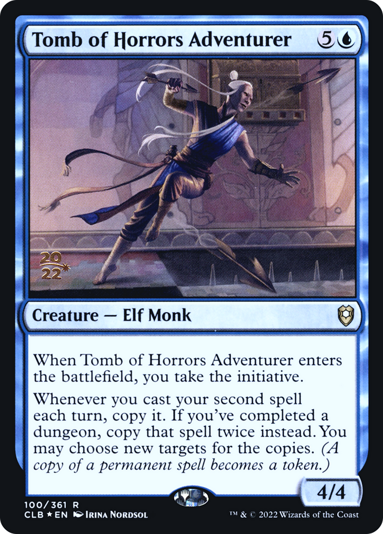 Tomb of Horrors Adventurer (PRE-100) [Battle for Baldur's Gate Promos] Foil