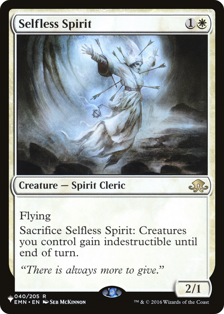 Selfless Spirit (LIST-EMN-40) [The List]