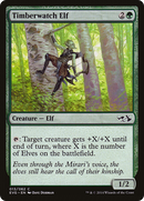 Timberwatch Elf (DD3-013) [Duel Decks Anthology: Elves vs. Goblins]