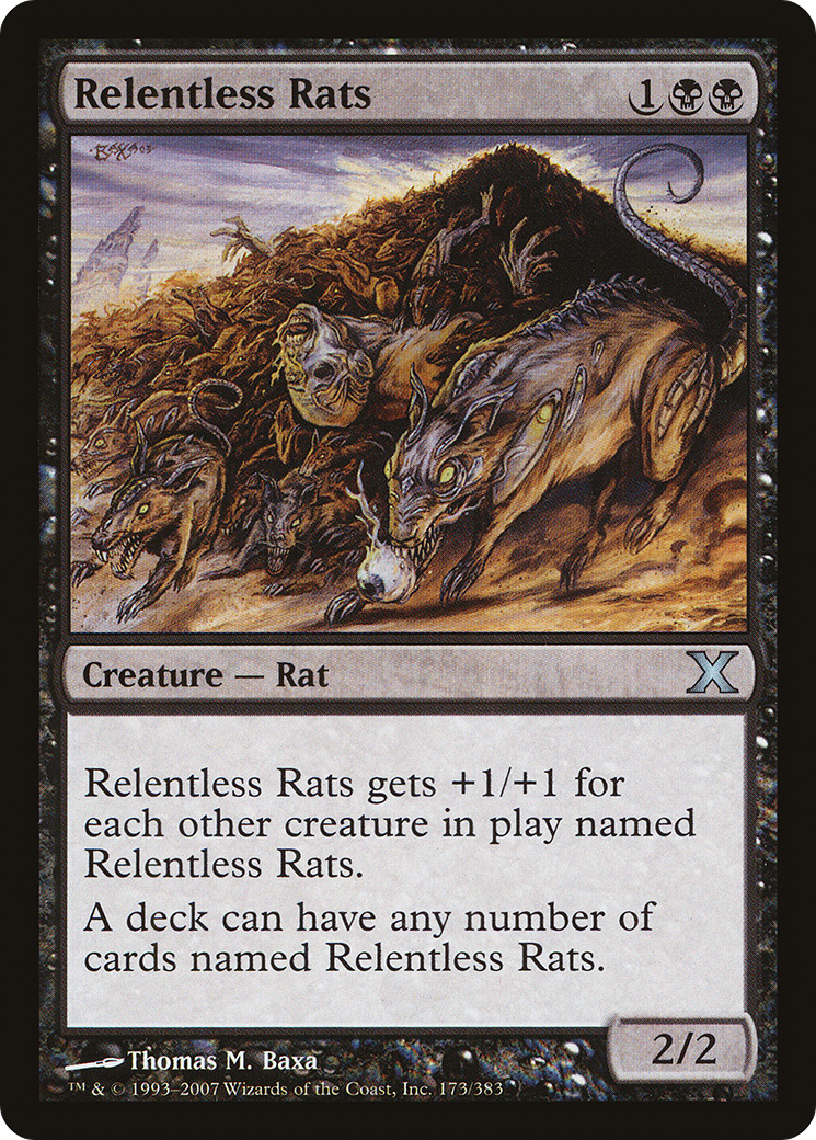 Relentless Rats (10E-173) [Tenth Edition]