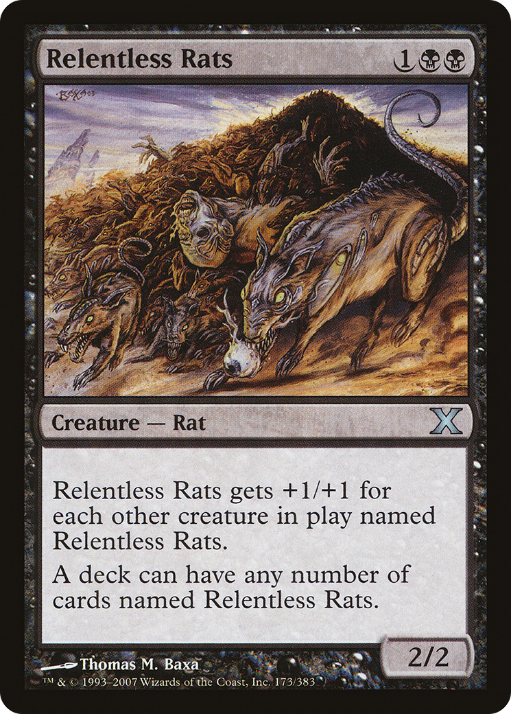 Relentless Rats (10E-173) [Tenth Edition]