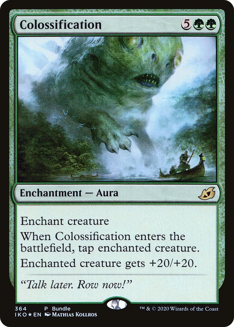 Colossification (UMP-364) [Ikoria: Lair of Behemoths] Foil