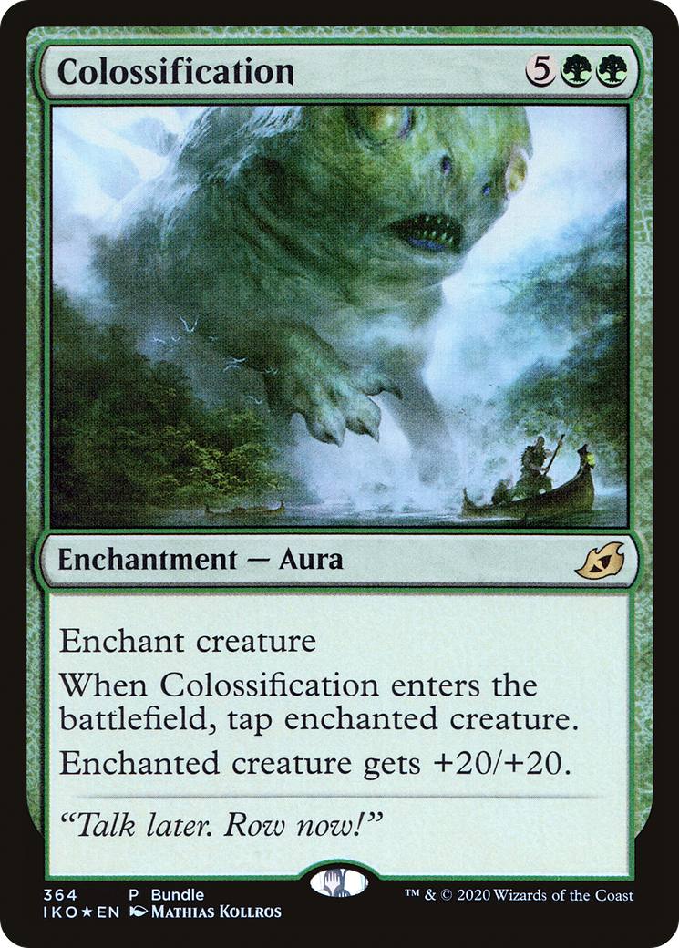 Colossification (UMP-364) [Ikoria: Lair of Behemoths] Foil