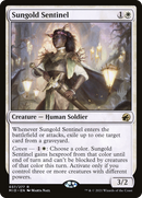 Sungold Sentinel (PPMID-37P) [Innistrad: Midnight Hunt Promos] Foil