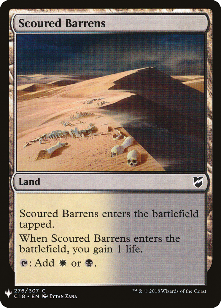 Scoured Barrens (LIST-C18-276) [The List]
