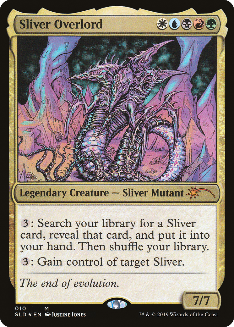 Sliver Overlord (SLD-010) [Secret Lair Drop] Foil