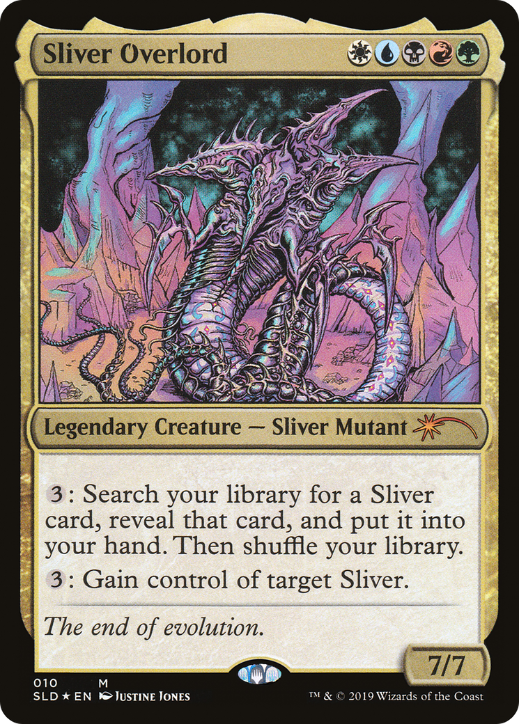 Sliver Overlord (SLD-010) [Secret Lair Drop] Foil