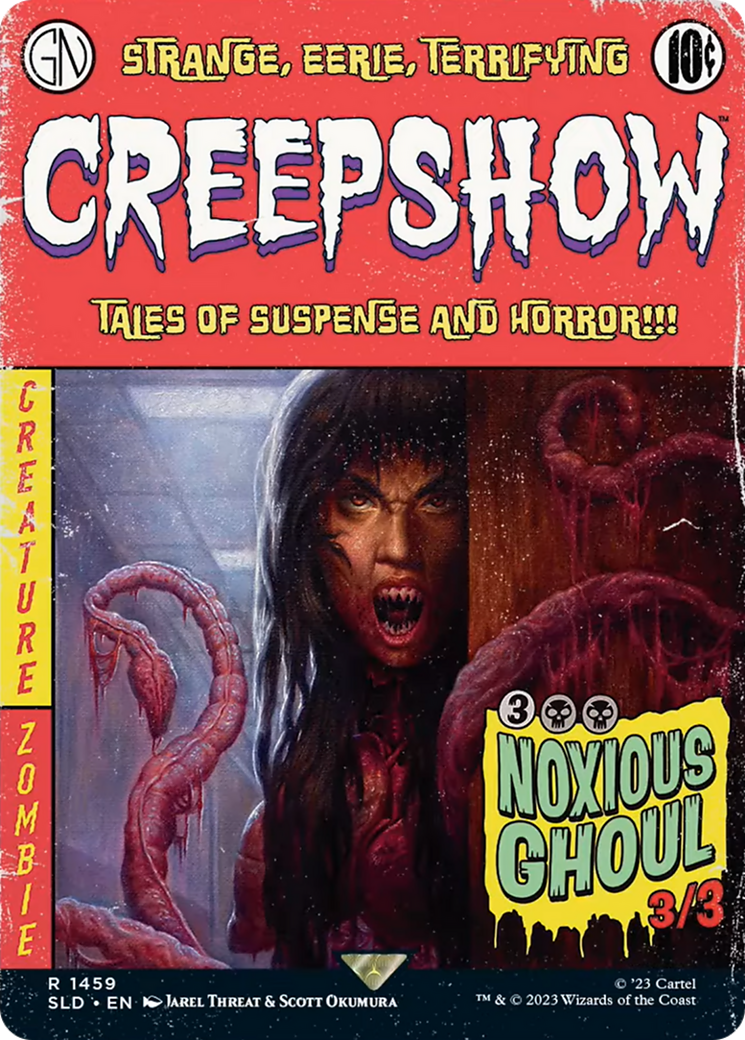 Noxious Ghoul // Noxious Ghoul (SLD-1459) [Secret Lair Drop]: (Full Art) (Borderless)