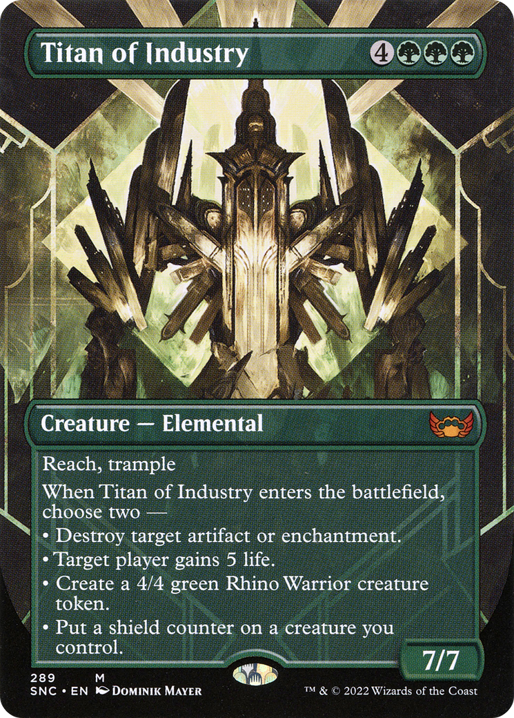 Titan of Industry (Borderless) (SNC-289) [Streets of New Capenna]