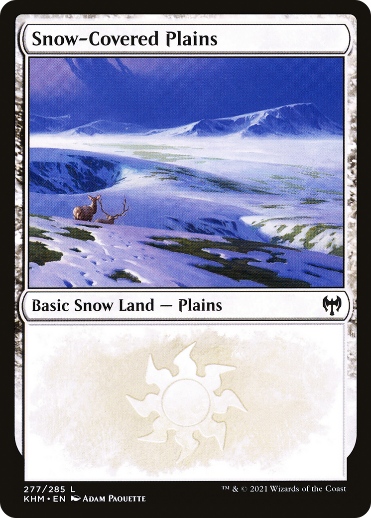 Snow-Covered Plains (KHM-277) [Kaldheim]