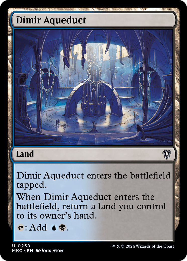 Dimir Aqueduct (MKC-258) [Murders at Karlov Manor Commander]