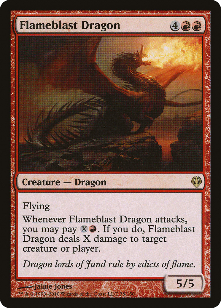 Flameblast Dragon (ARC-038) [Archenemy]