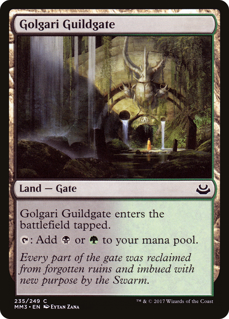 Golgari Guildgate (MM3-235) [Modern Masters 2017]