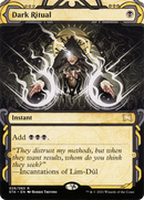 Dark Ritual (STA-026) [Strixhaven Mystical Archive]: (Showcase) (Borderless) Foil