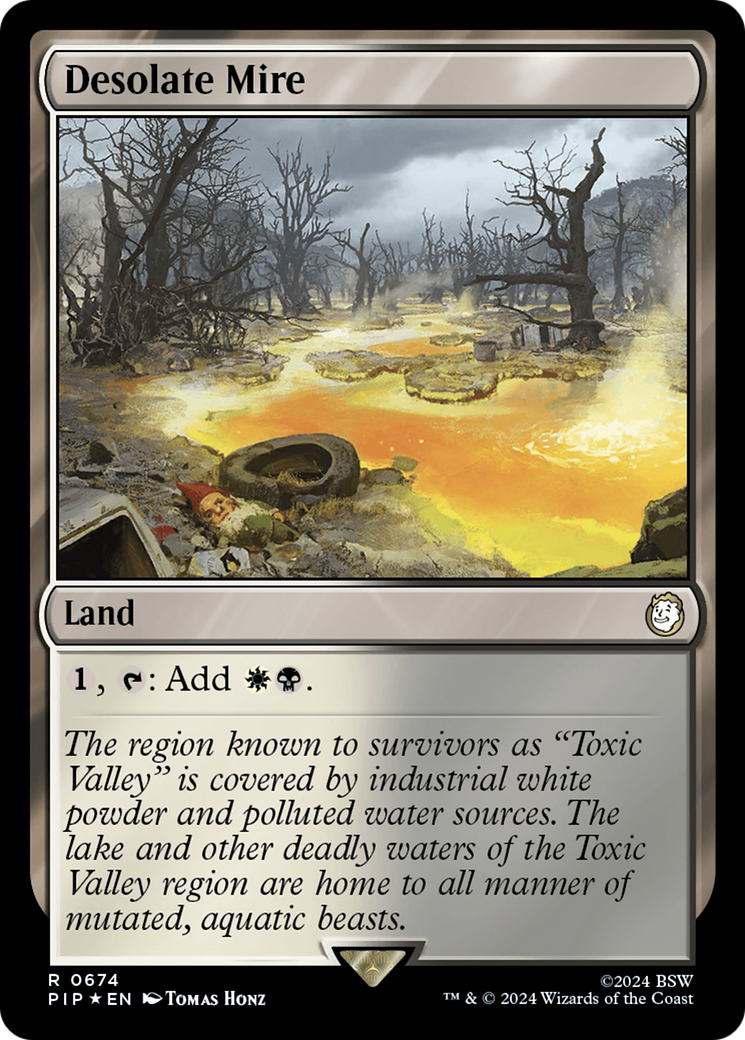 Desolate Mire (PIP-674) [Fallout] Foil