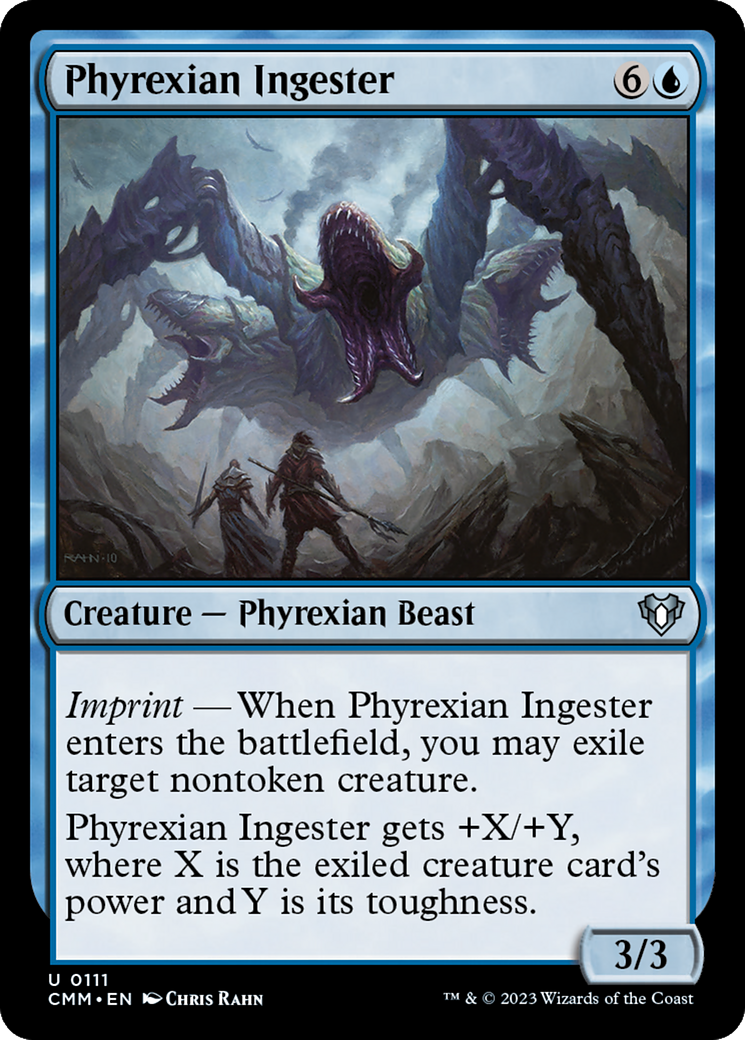 Phyrexian Ingester (CMM-111) [Commander Masters] Foil