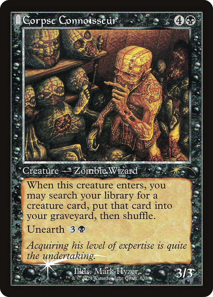 Corpse Connoisseur (SLD-838) [Secret Lair Drop]: (tombstone) Foil