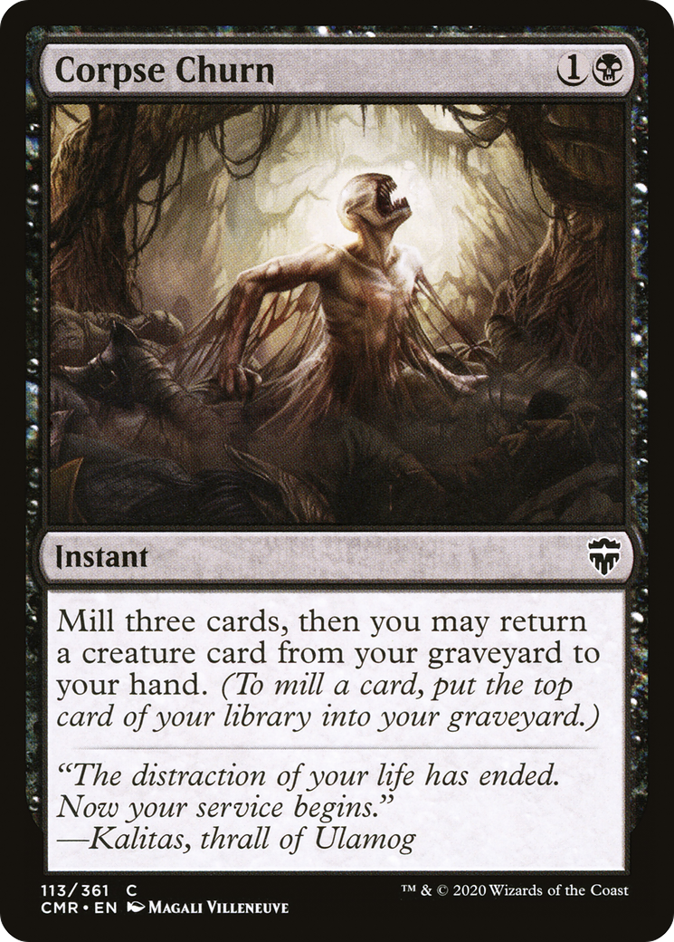 Corpse Churn (CMR-113) [Commander Legends]